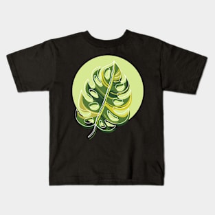 Monstera Leaf Kids T-Shirt